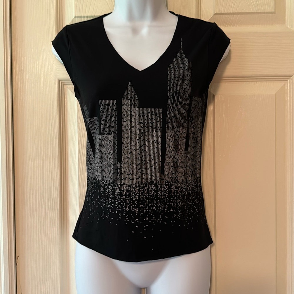 DKNY vintage skyscraper top
